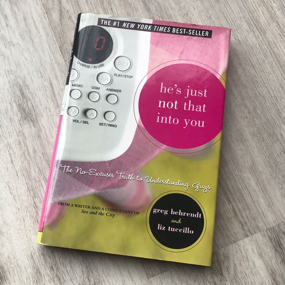 “He’s Just Not That Into You” hardcover book